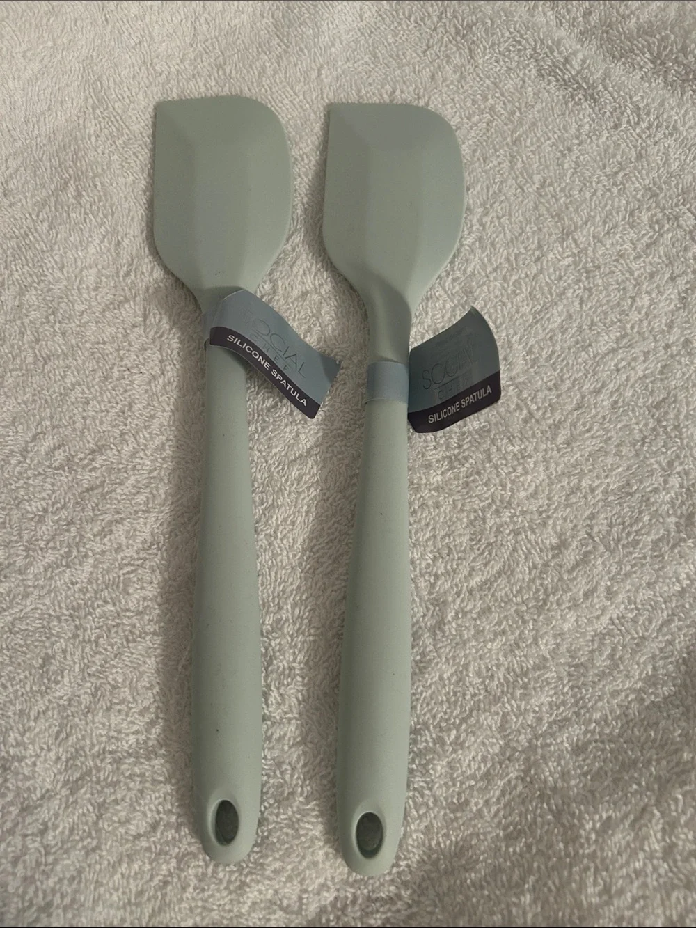 Silicone Spatula Set in Light Sage